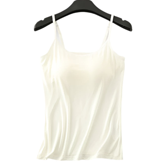 Sustainable Loungewear Vest with built in bra