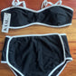 Active Bikini Black & White Bikini