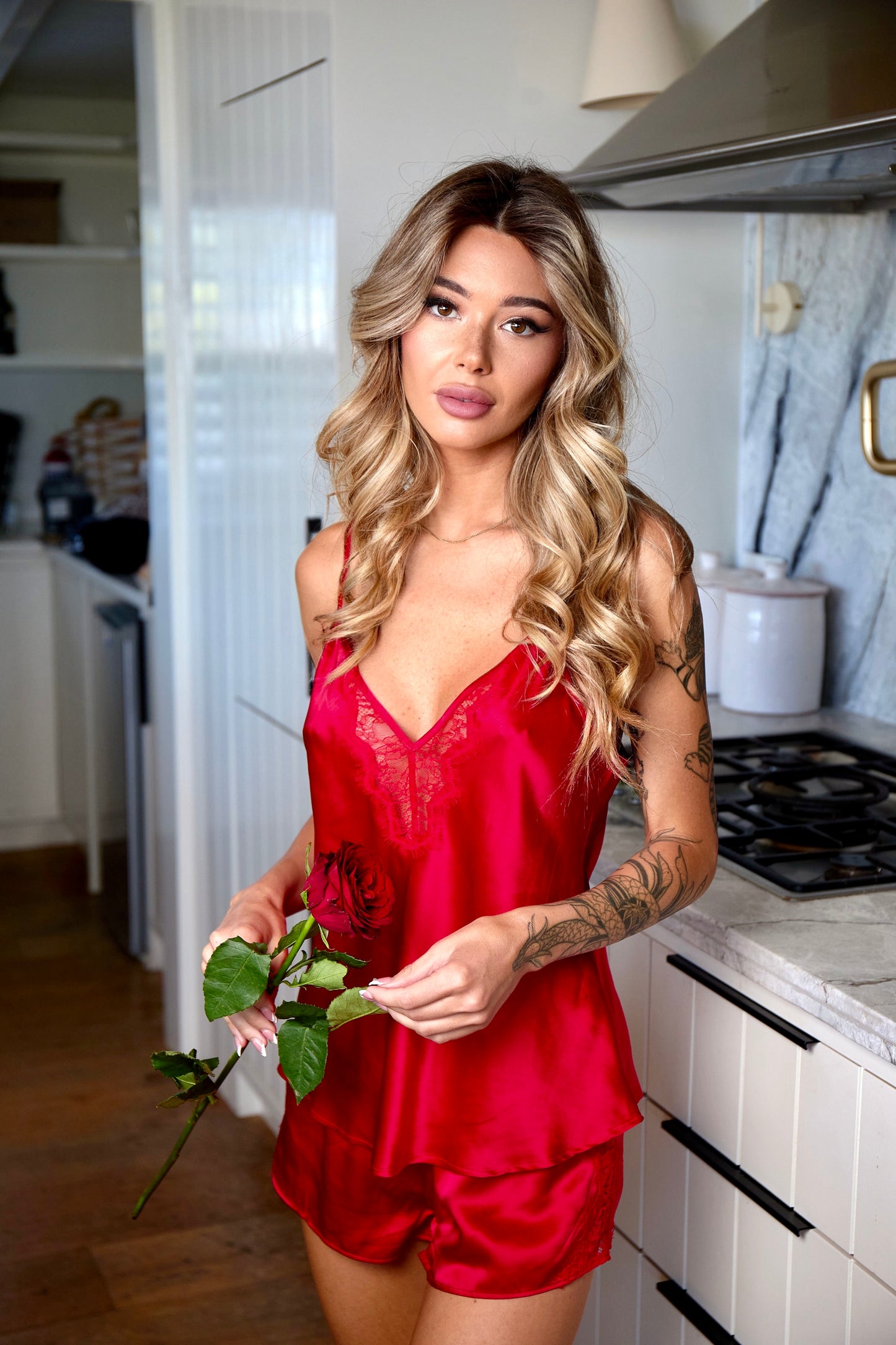 Luxurious Pure Silk Short Pajama Set