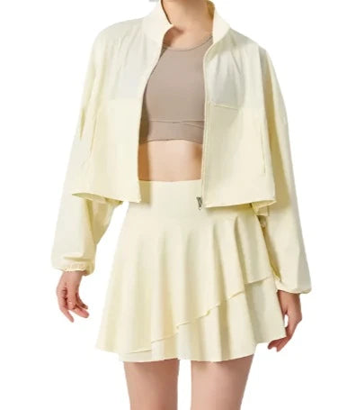 Matching Padel Tennis Jacket and Skirt