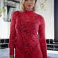 Red Lace Dress