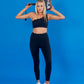 Scallop High Waisted Padel Pants / Leggings