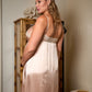 Luxurious Pure Silk Maternity Nighty Dress