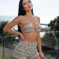 Ocean Breeze Bikini and Shorts Set