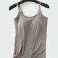 Sustainable Loungewear Vest with built in bra