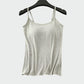 Sustainable Loungewear Vest with built in bra