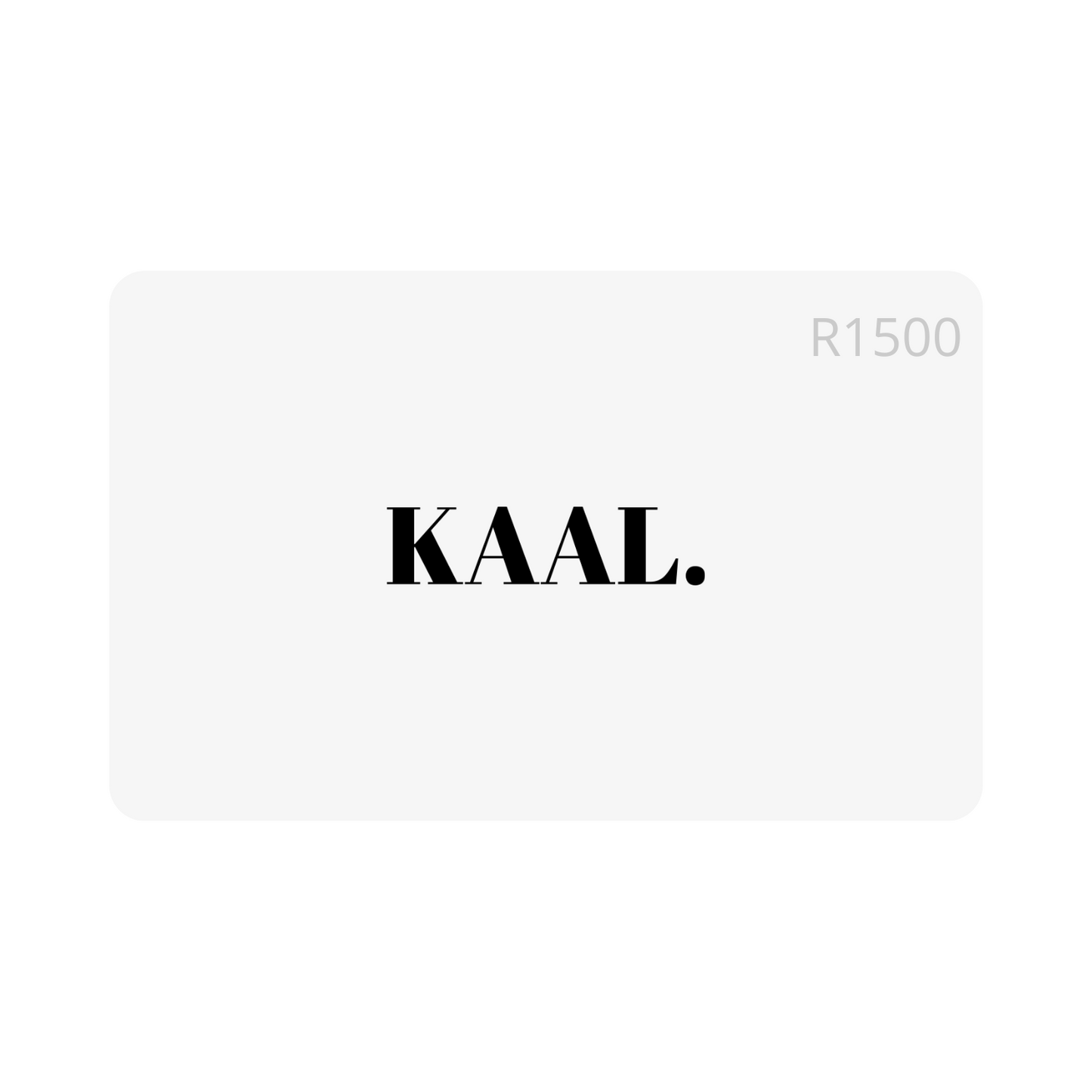 KAAL. Gift Cards